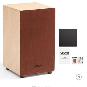 VEVOR Wooden Cajon Drum